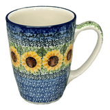 Mug, 22 oz in "Sunflowers" by Ceramika Artystyczna | AD60-U4739