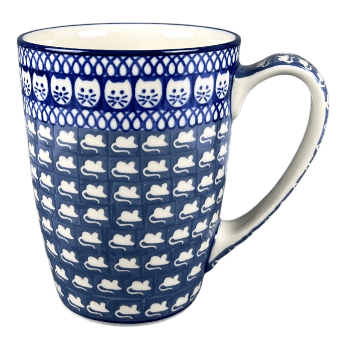 Mug, 22 oz in "Cat & Mouse" by Ceramika Artystyczna | AD60-U9967