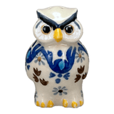 Shaker, Owl, 2.25" in "Blue Ribbon" by Ceramika Artystyczna | AD91-1026X