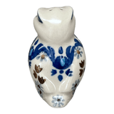 Shaker, Owl, 2.25" in "Blue Ribbon" by Ceramika Artystyczna | AD91-1026X