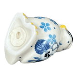 Shaker, Owl, 2.25" in "Pansy Blues" by Ceramika Artystyczna | AD91-2346X