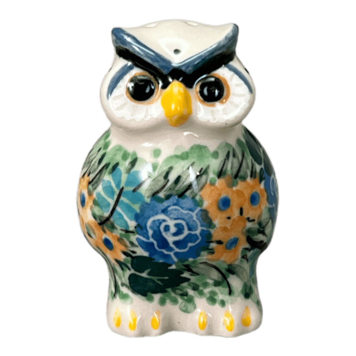 Shaker, Owl, 2.25" in "Garden Trellis" by Ceramika Artystyczna | AD91-U2123