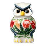 Shaker, Owl, 2.25" in "Tulip Burst" by Ceramika Artystyczna | AD91-U4226