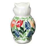 Shaker, Owl, 2.25" in "Tulip Burst" by Ceramika Artystyczna | AD91-U4226