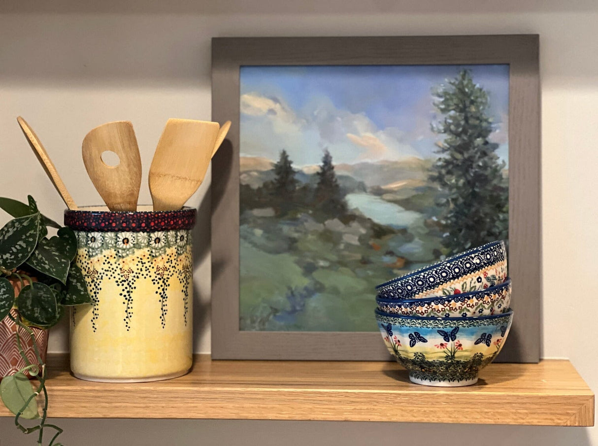 Utensil Holder, 7" in "Sunshine Grotto" by Manufaktura | P082S-WK52