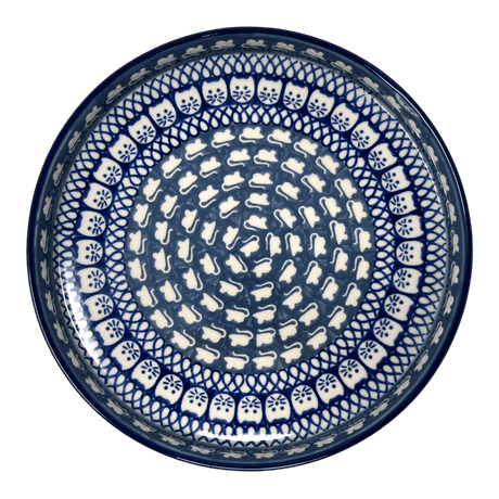 Small Round Tray, 7.75" in "Cat & Mouse" by Ceramika Artystyczna | AE92-U9967