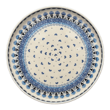 Tray, Round, 10" in "Blue Fan Dance" by Ceramika Artystyczna | AE93-1981X