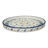 Tray, Round, 10" in "Hyacinth in the Wind" by Ceramika Artystyczna | AE93-2037X