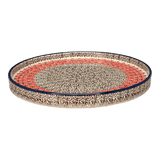 Tray, Round, 10" in "Coral Fans" by Ceramika Artystyczna | AE93-2199X