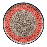 Tray, Round, 10" in "Coral Fans" by Ceramika Artystyczna | AE93-2199X