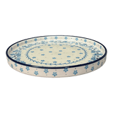 Tray, Round, 10" in "Pansy Blues" by Ceramika Artystyczna | AE93-2346X