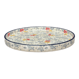 Tray, Round, 10" in "Soft Bouquet" by Ceramika Artystyczna | AE93-2378X