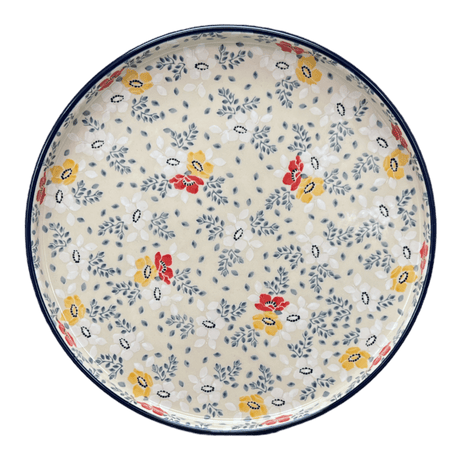 Tray, Round, 10" in "Soft Bouquet" by Ceramika Artystyczna | AE93-2378X