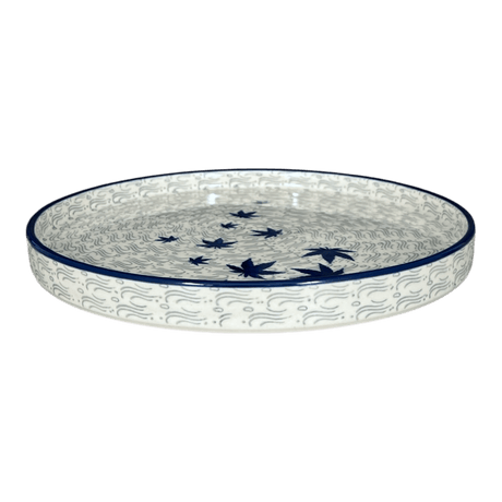 Tray, Round, 10" in "Blue Sweetgum" by Ceramika Artystyczna | AE93-2545X