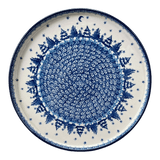Tray, Round, 10" in "Winter Skies" by Ceramika Artystyczna | AE93-2826X