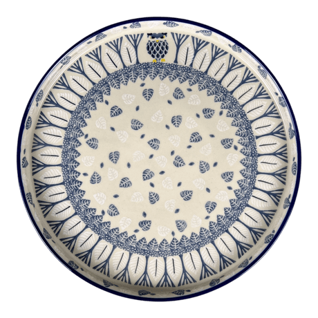 Tray, Round, 10" in "Lone Owl" by Ceramika Artystyczna | AE93-3326X