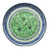 Tray, Round, 10" in "Green Goddess" by Ceramika Artystyczna | AE93-U408A