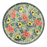 Tray, Round, 10" in "Tropical Love" by Ceramika Artystyczna | AE93-U4705