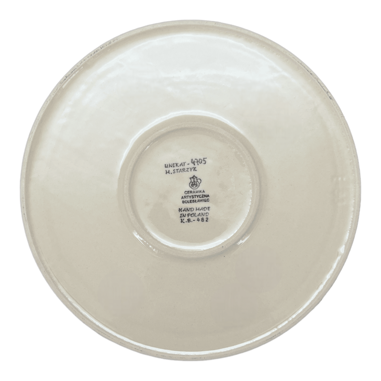 Tray, Round, 10" in "Tropical Love" by Ceramika Artystyczna | AE93-U4705