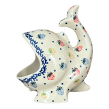 Scrubby Holder, Fish Shaped, 6.75" in "Mixed Berries" by Ceramika Artystyczna | AF28-1449X