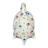 Scrubby Holder, Fish Shaped, 6.75" in "Mixed Berries" by Ceramika Artystyczna | AF28-1449X