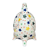 Scrubby Holder, Fish Shaped, 6.75" in "Star Shower" by Ceramika Artystyczna | AF28-359X