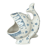 Scrubby Holder, Fish Shaped, 6.75" in "Lone Owl" by Ceramika Artystyczna | AF28-U4872