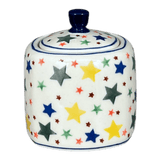 Bowl, Square, Sugar Bowl, 4" in "Star Shower" by Ceramika Artystyczna | AF38-359X