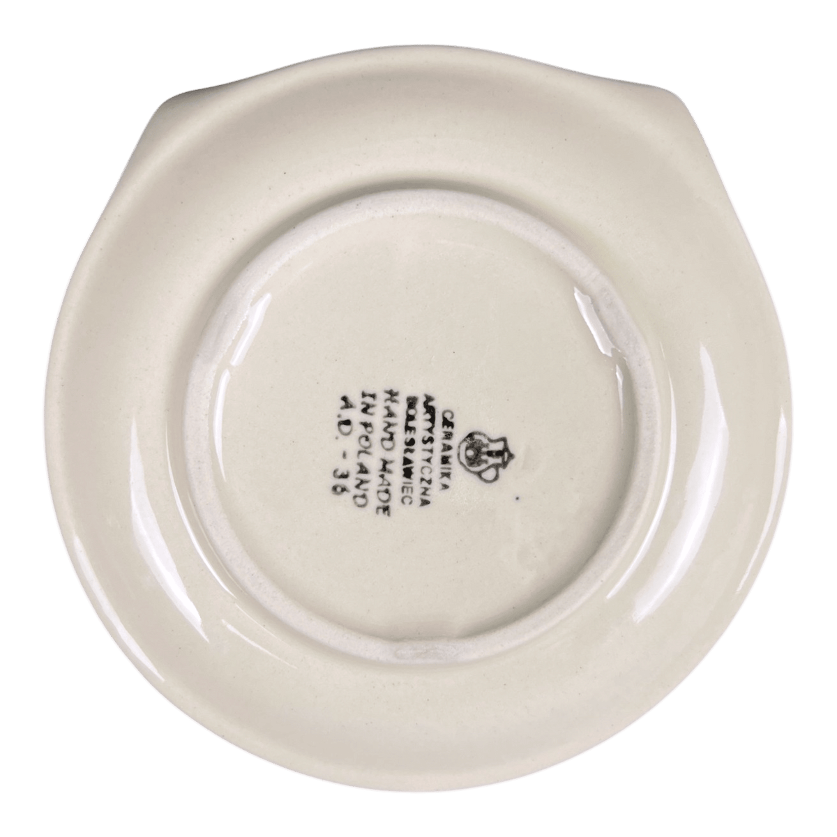Saucer, Plate, Cat Shaped, 5.75" in "Sunny Circle" by Ceramika Artystyczna | AH15-0215