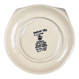Saucer, Plate, Cat Shaped, 5.75" in "Rainbow Hearts" by Ceramika Artystyczna | AH15-U4833