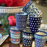Tumbler, Ridged, 16 oz Large in "Dot to Dot" by Andy | NDA345-22