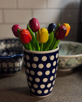 Tumbler, 18 oz in "Hello Dotty" by Andy | NDA11-A64