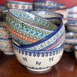 Bowl, Round, Deep, 8.5" in "Daisy Waves" by Andy | NDA192-3