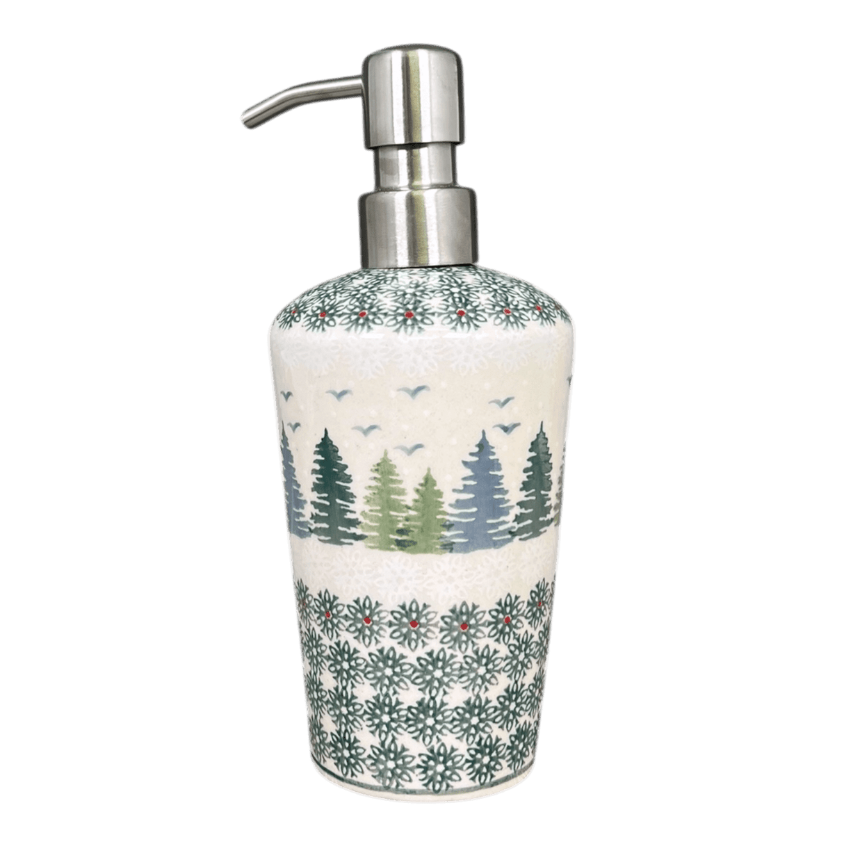 Soap Dispenser, 7" in "Pine Forest" by Manufaktura | B009S-PS29