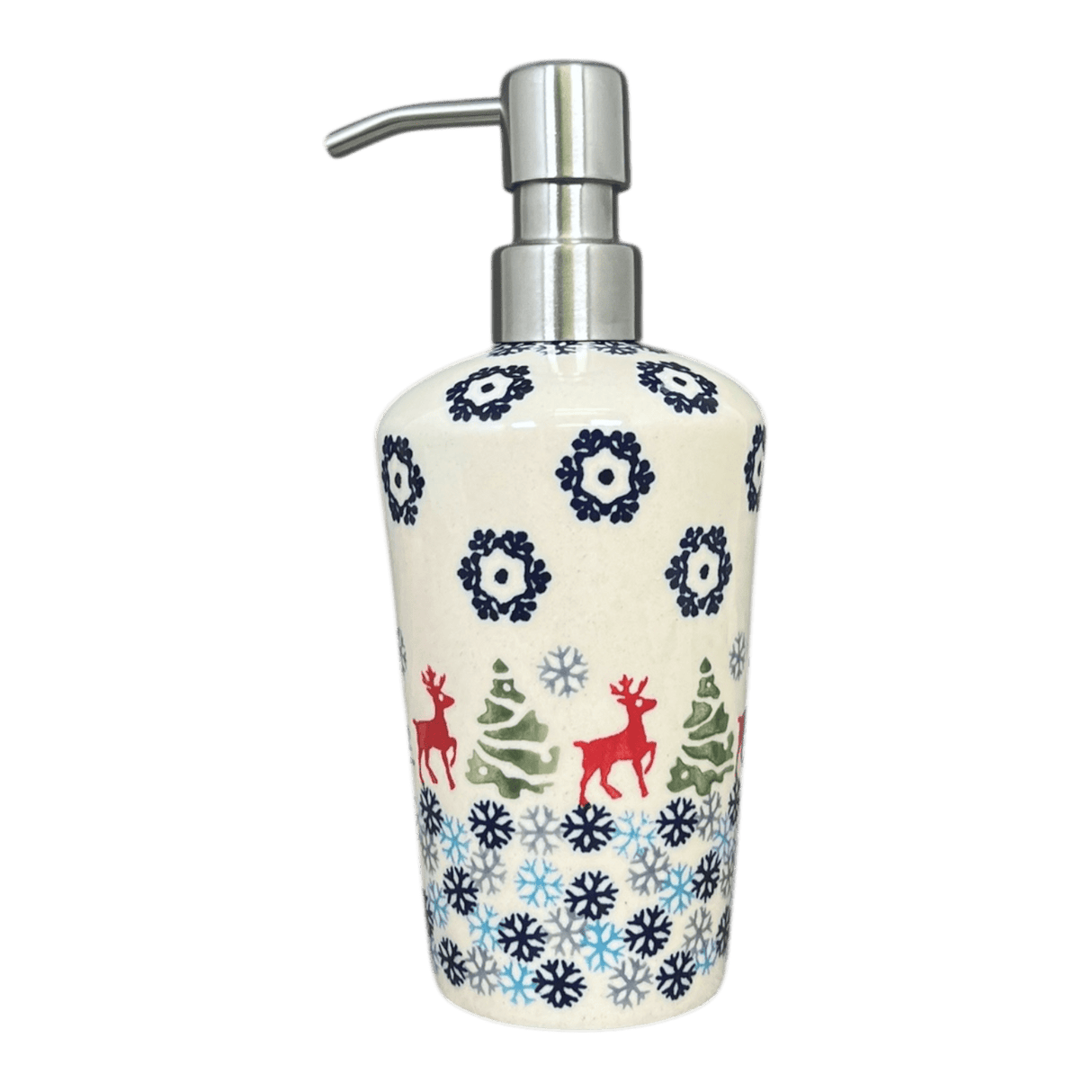 Soap Dispenser, 7" in "Reindeer Games" by Manufaktura | B009T-BL07