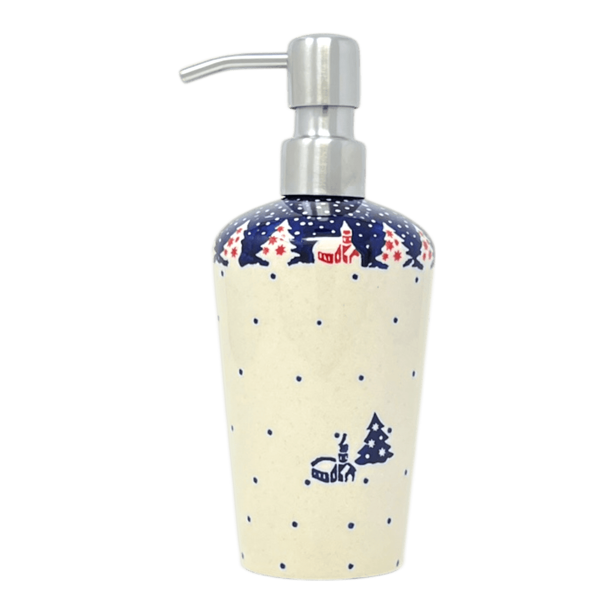 Soap Dispenser, 7" in "Christmas Chapel" by Manufaktura | B009T-CHDK
