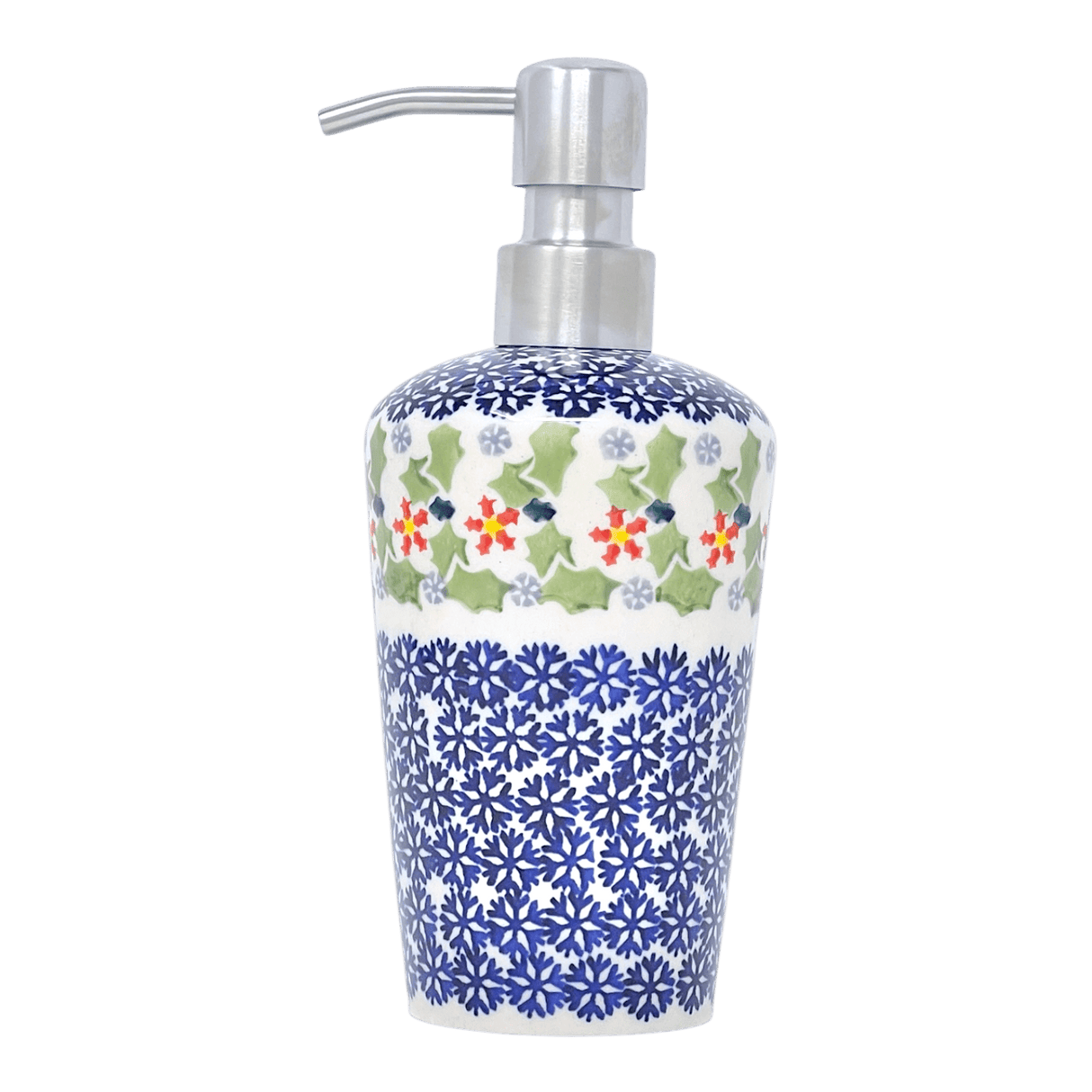 Soap Dispenser, 7" in "Holly In Bloom" by Manufaktura | B009T-IN13