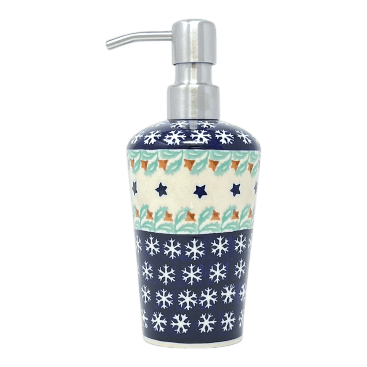 Soap Dispenser, 7" in "Starry Wreath" by Manufaktura | B009T-PZG