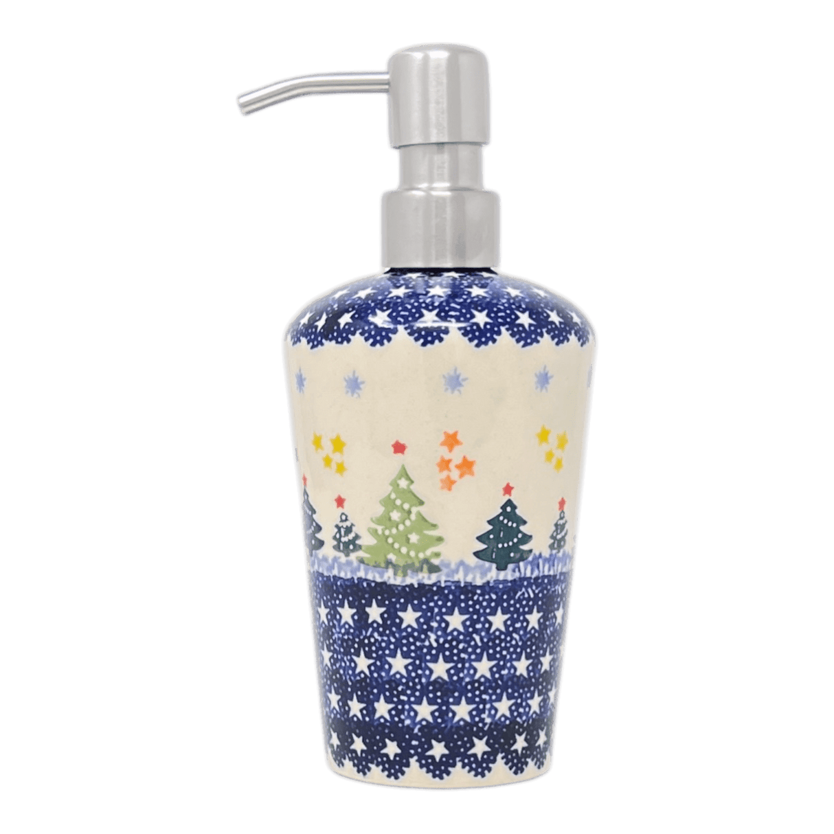 Soap Dispenser, 7" in "Festive Forest" by Manufaktura | B009U-INS6