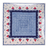 Plate, Square, Dinner, 11.25" Plate in "Smooth Seas" by Manufaktura | T145T-DPML