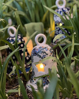 Luminary, Bell, Large, 7" in "Meadow in Bloom" by Andy | NDA138-A54