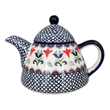Teapot, 0.9 Liter in "Scandinavian Scarlet" by Manufaktura | C005U-P295