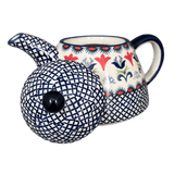Teapot, 0.9 Liter in "Scandinavian Scarlet" by Manufaktura | C005U-P295