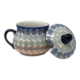 Bowl, Round, Sugar Bowl, 3.5" in "Speckled Rainbow" by Manufaktura | C015M-AS37
