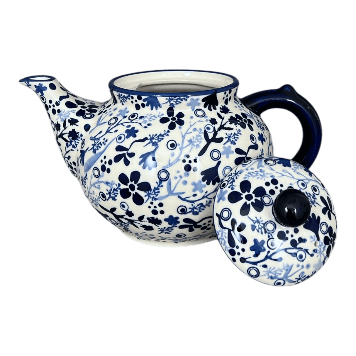 Teapot, 1.5 Liter in "Rambling Blues" by Manufaktura | C017S-GZ50