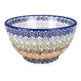 Bowl, Round, Fancy, 5.5" in "Speckled Rainbow" by Manufaktura | C018M-AS37