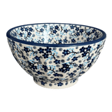Bowl, Round, Fancy, 5.5" in "Scattered Blues" by Manufaktura | C018S-AS45