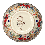 Bowl, Round, Fancy, 5.5" in "Ruby Duet" by Manufaktura | C018S-DPLC
