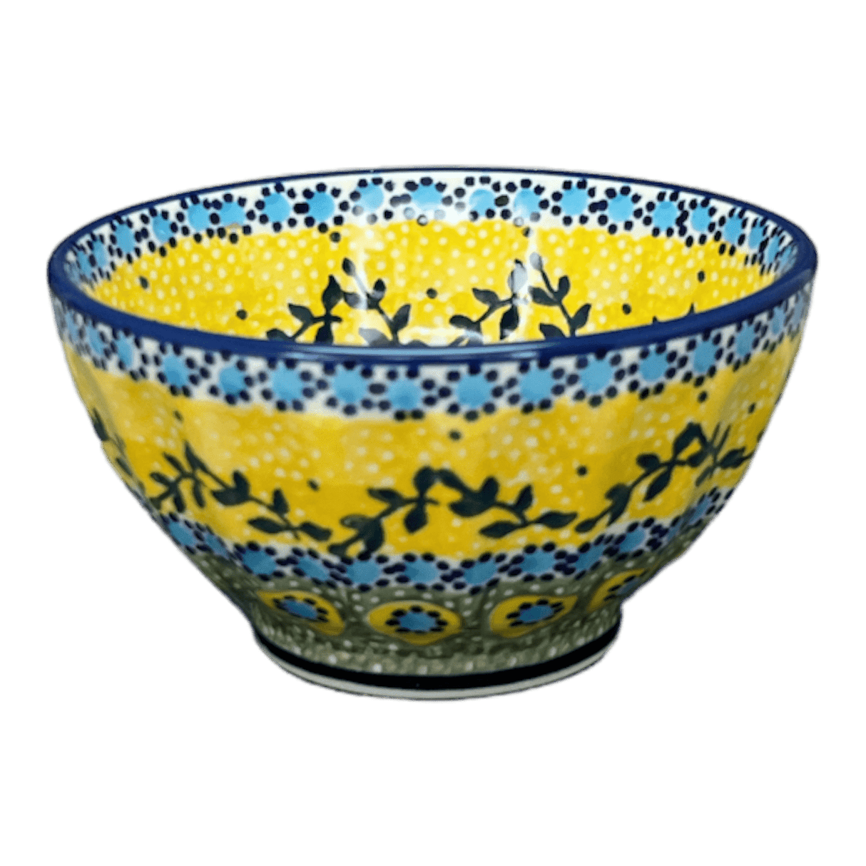 Bowl, Round, Fancy, 5.5" in "Sunnyside Up" by Manufaktura | C018S-GAJ