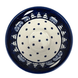 Bowl, Round, Fancy, 5.5" in "Winter's Eve" by Manufaktura | C018S-IBZ